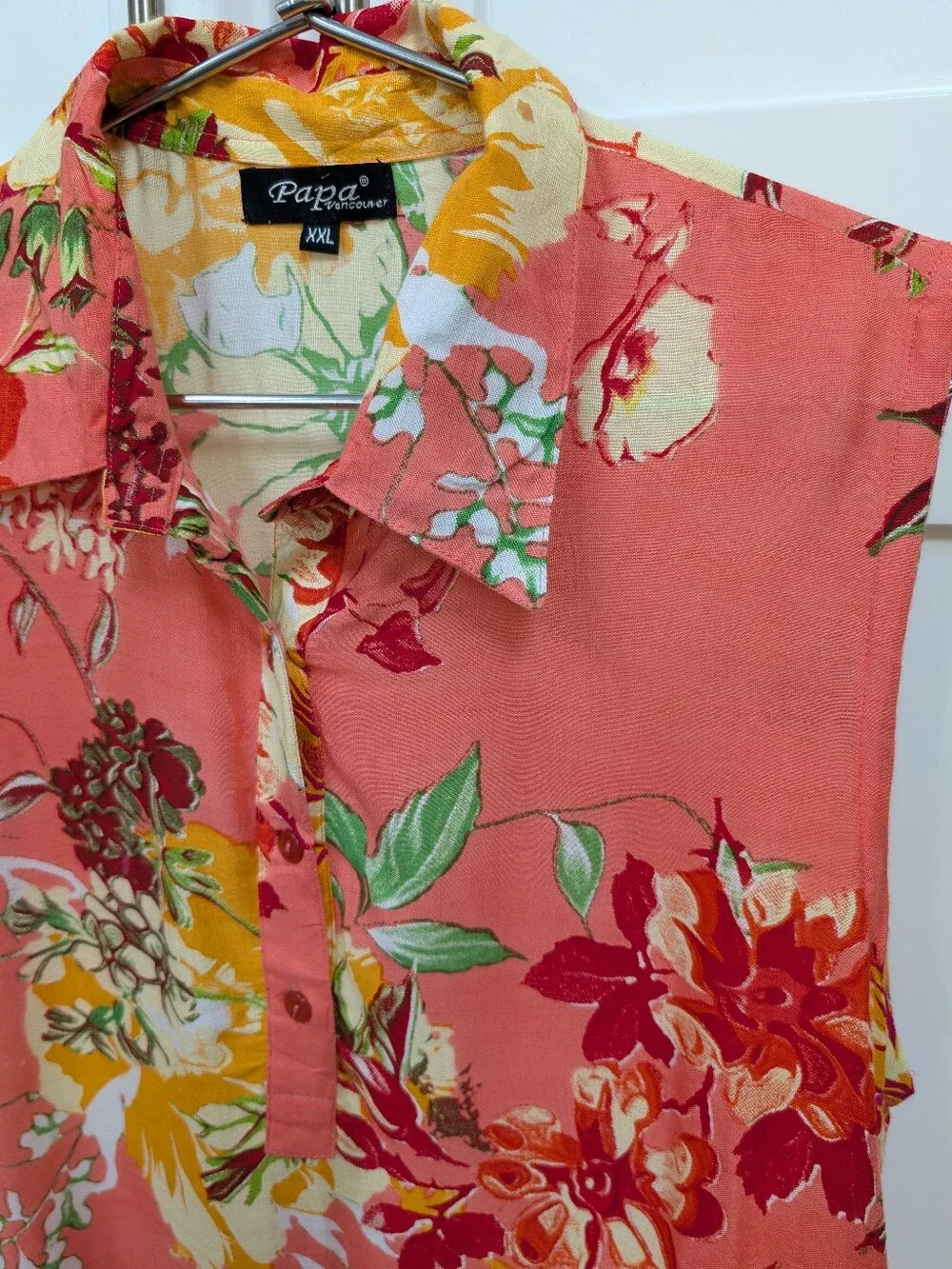 Papa Sleeveless Floral Dress - Picture 3 of 11